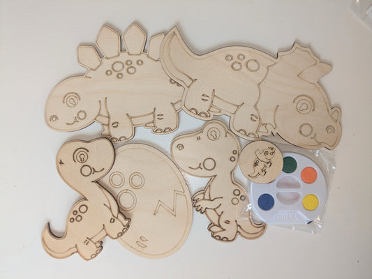 Dinosaur 5 Piece Art Kit