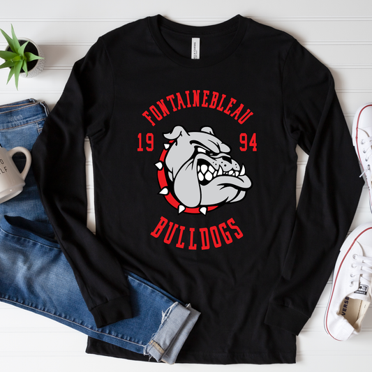 1994| Fontainebleau High | Bulldogs | B&C Long Sleeve