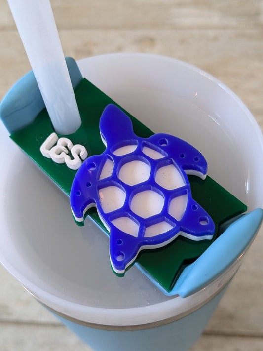 Lancaster Elementary School Cup Topper | Seaturtles | Cup Topper | Quencher H2.0