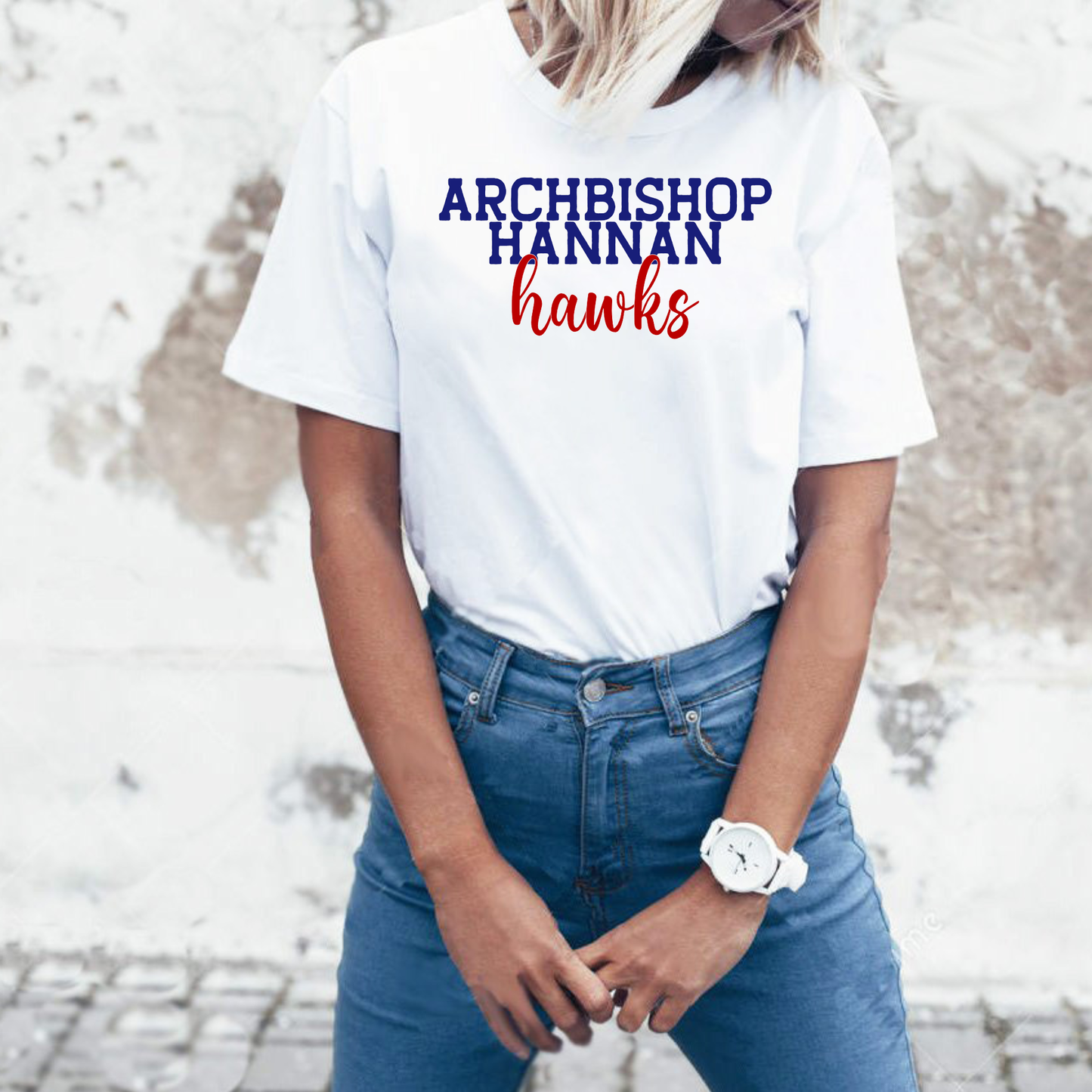 Archbishop Hannan Hawks | Hannan | Bella & Canvas Unisex Short Sleeve