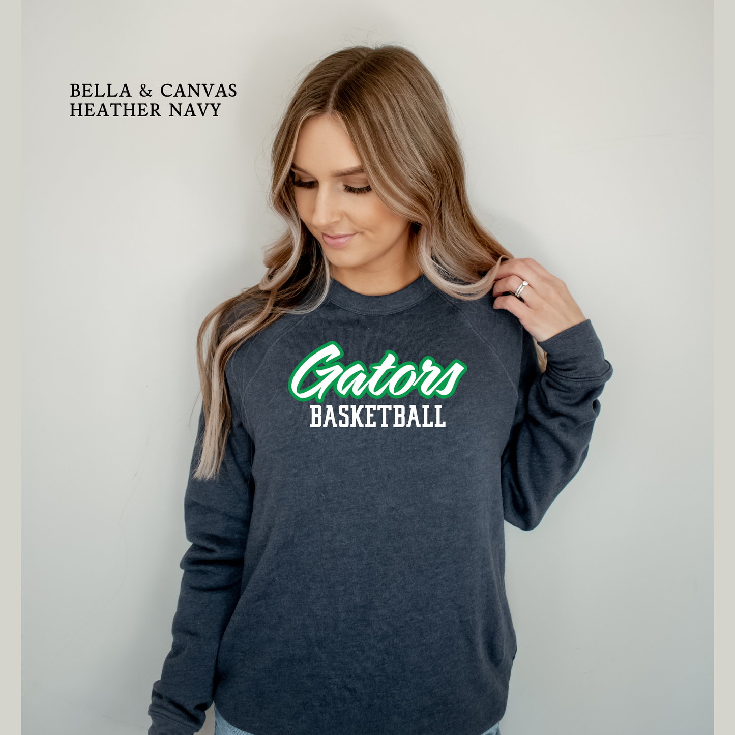 Gators Basketball | Madisonville Youth Boosters | MYB | Raglan Bella & Canvas Sweatshirt