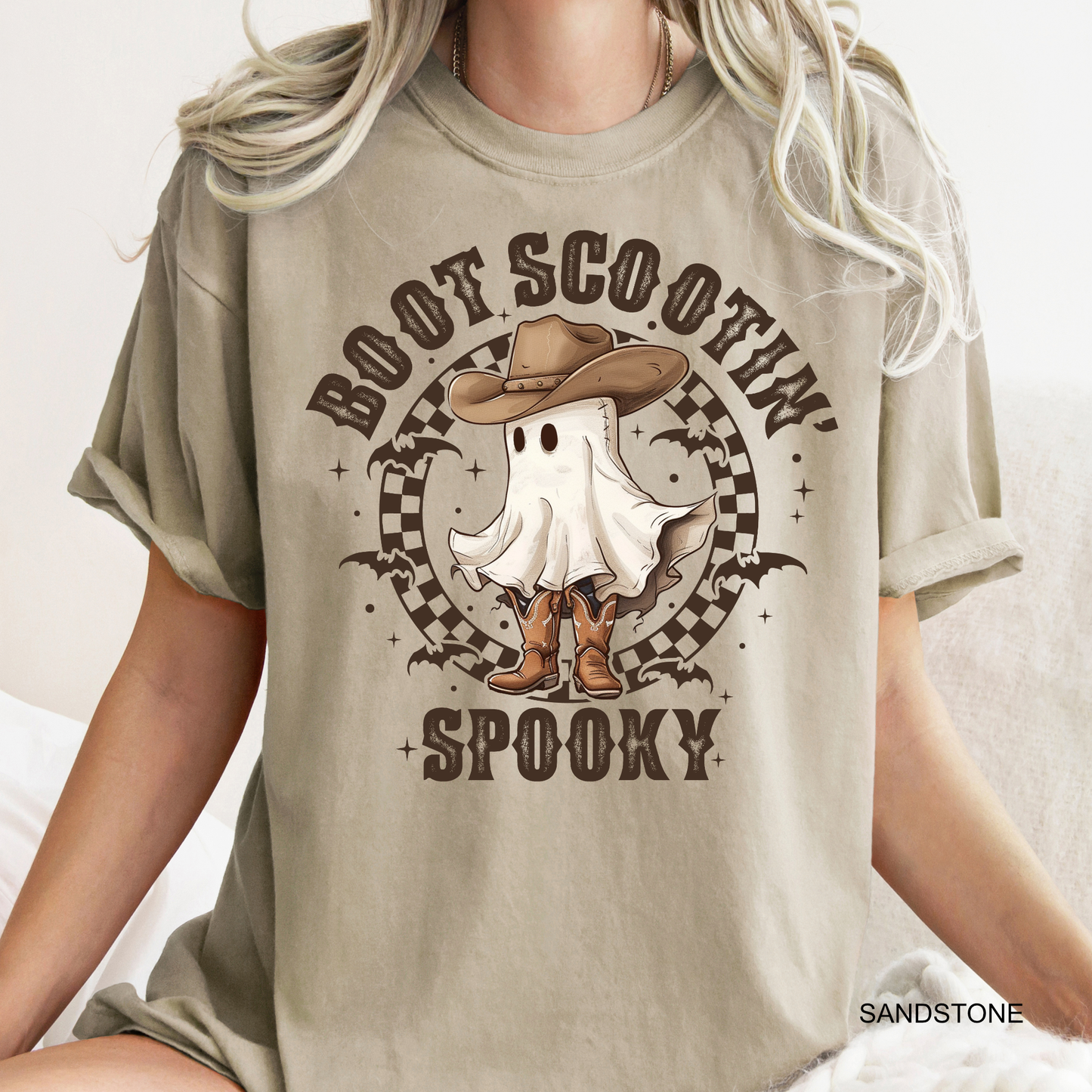 Boot Scootin' Spooky | Ghost | Halloween | Fall