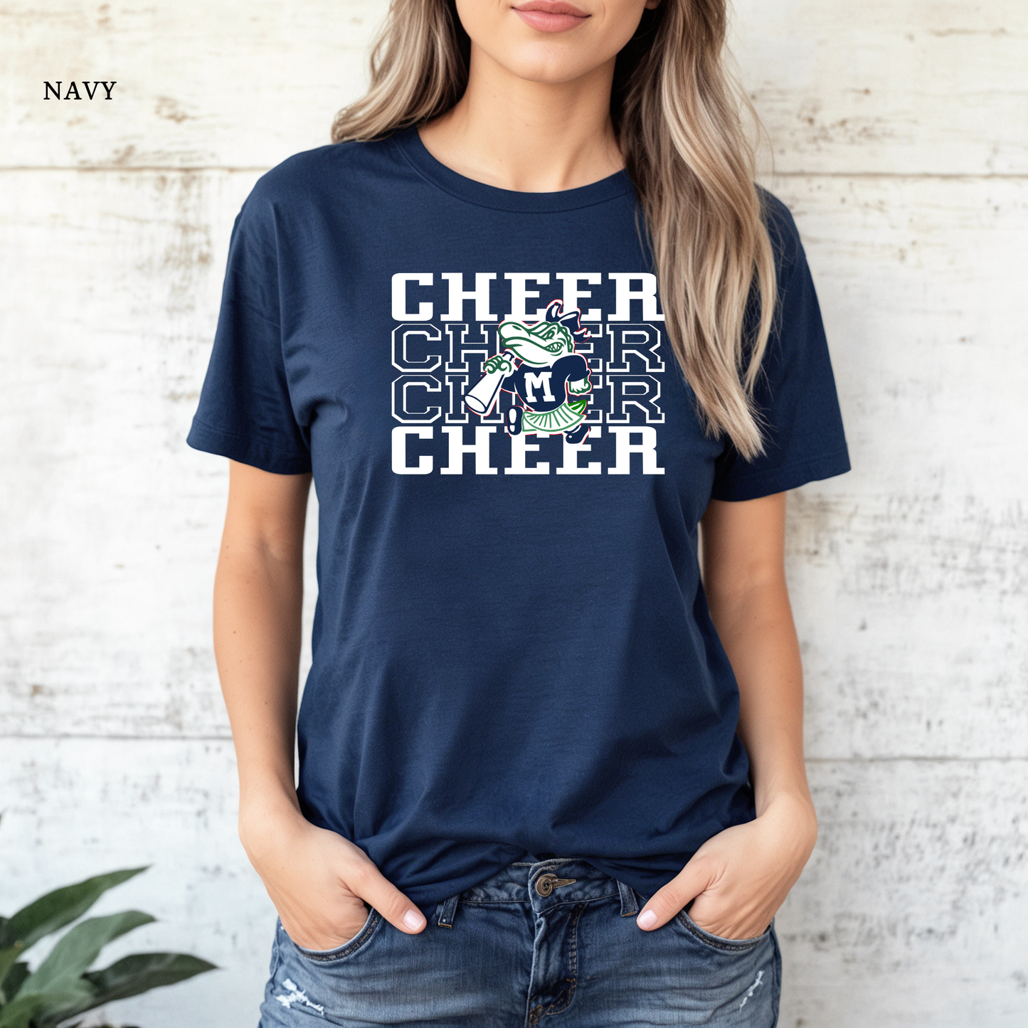 Cheer Stacked | Female Gator | Madisonville Gators | Cheerleading