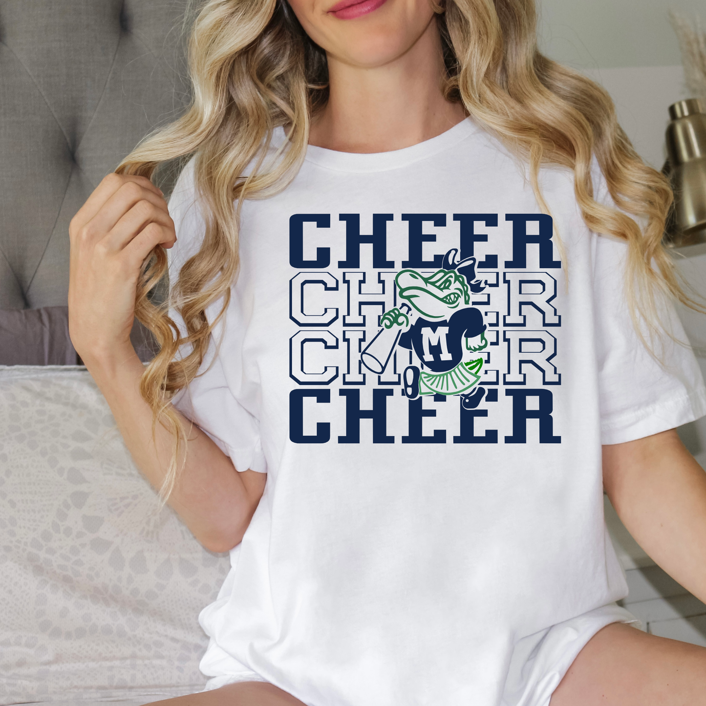 Cheer Stacked | Female Gator | Madisonville Gators | Cheerleading