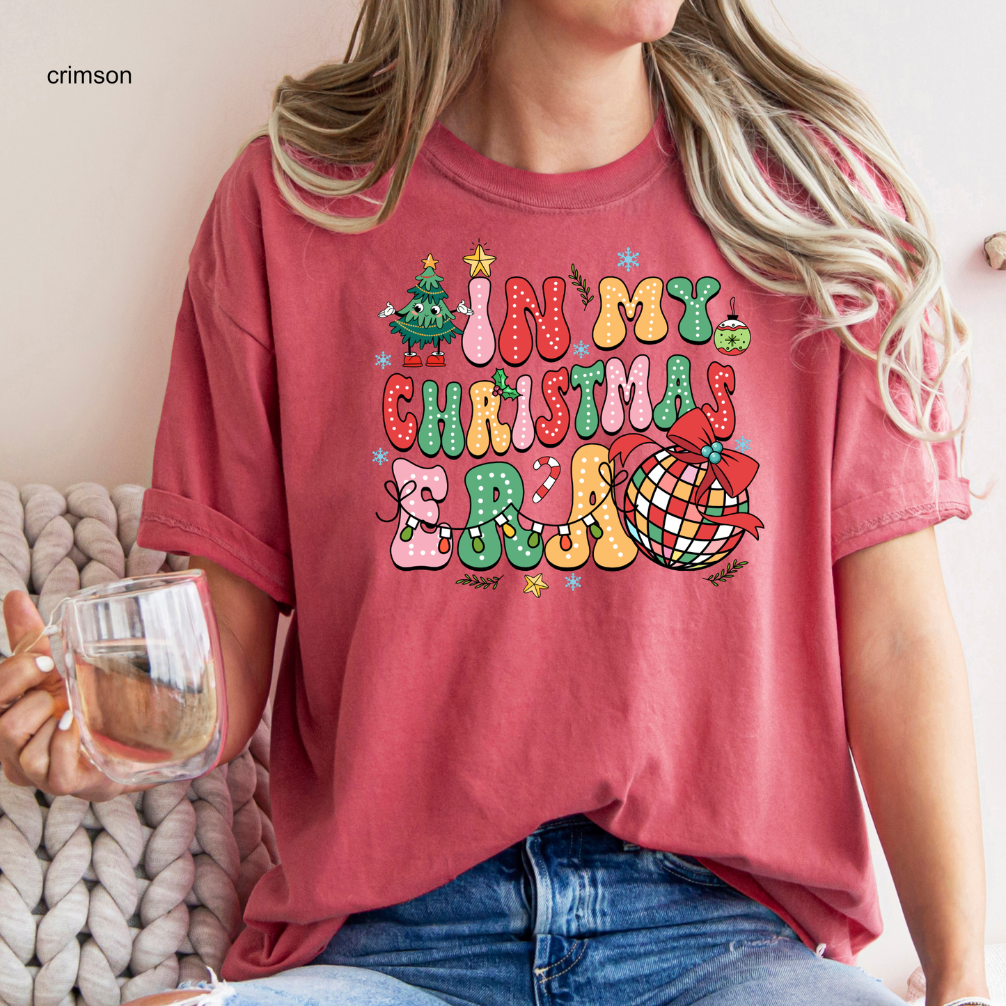 In My Christmas Era | Disco Ball | Holiday Shirt | Christmas Tee | Adults