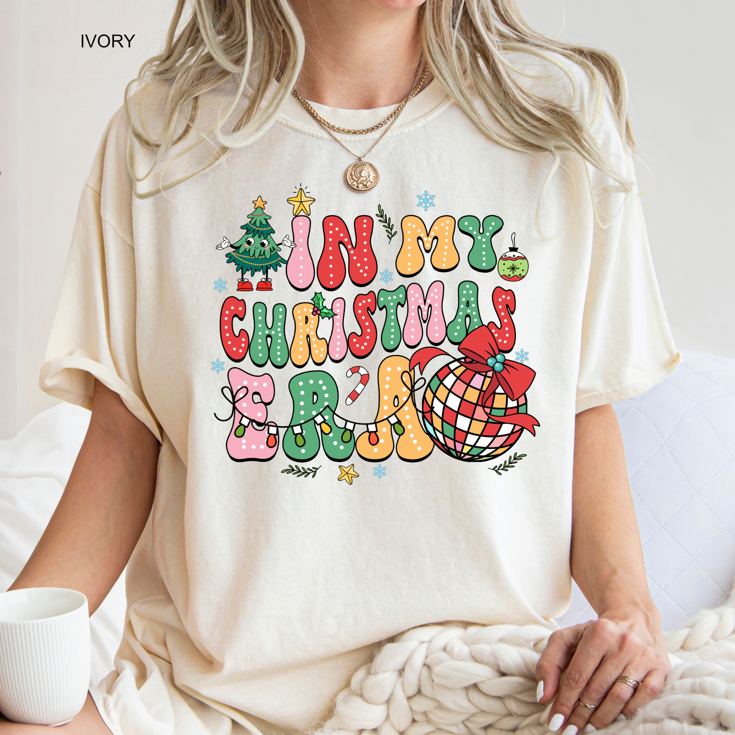 In My Christmas Era | Disco Ball | Holiday Shirt | Christmas Tee | Adults