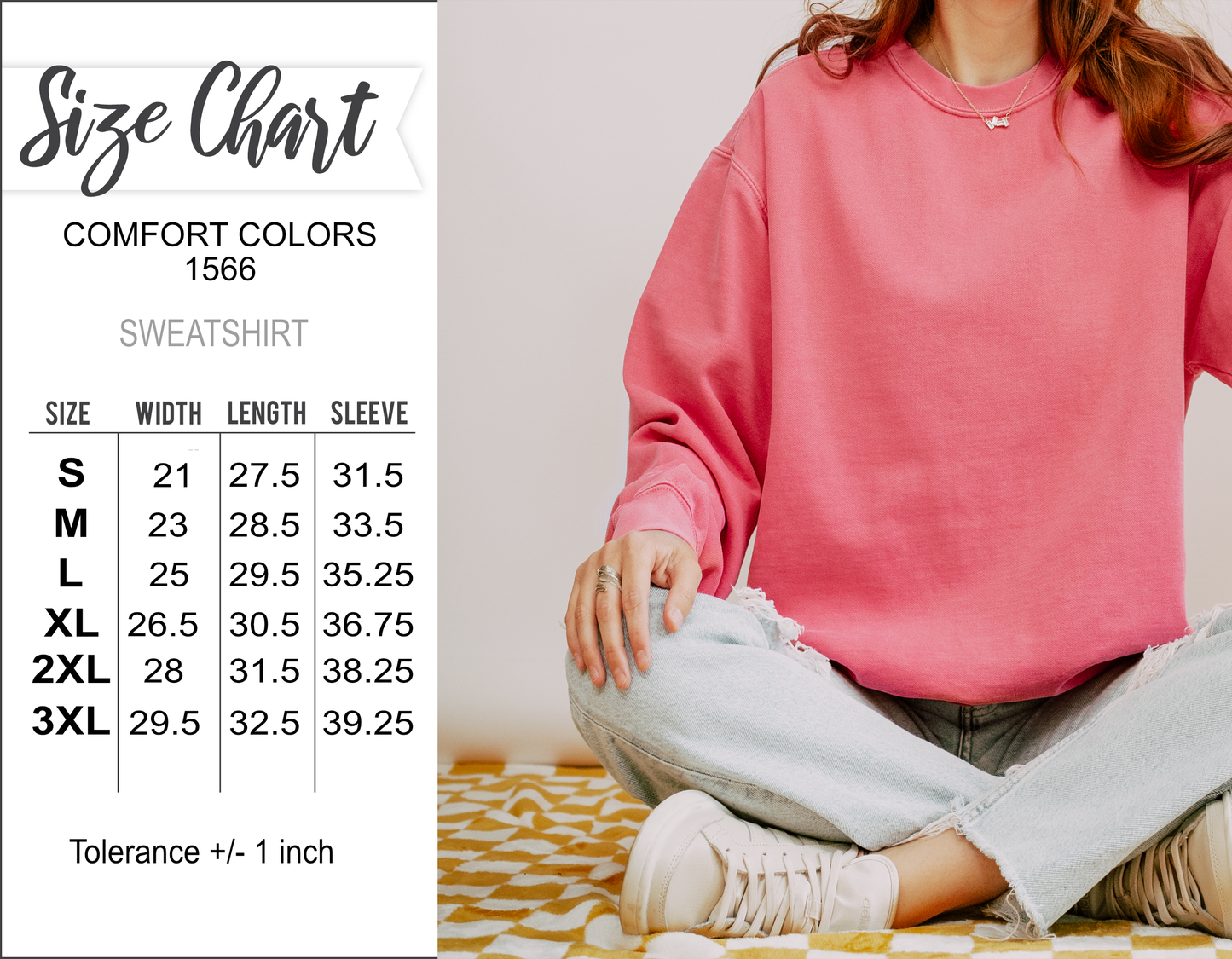 Small Town Teacher | Teacher | Comfort Colors Sweatshirt