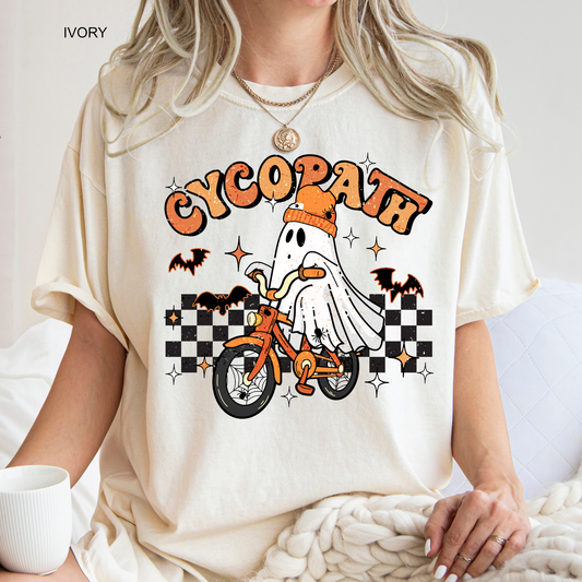 Cycopath | Funny Halloween Graphic Tee