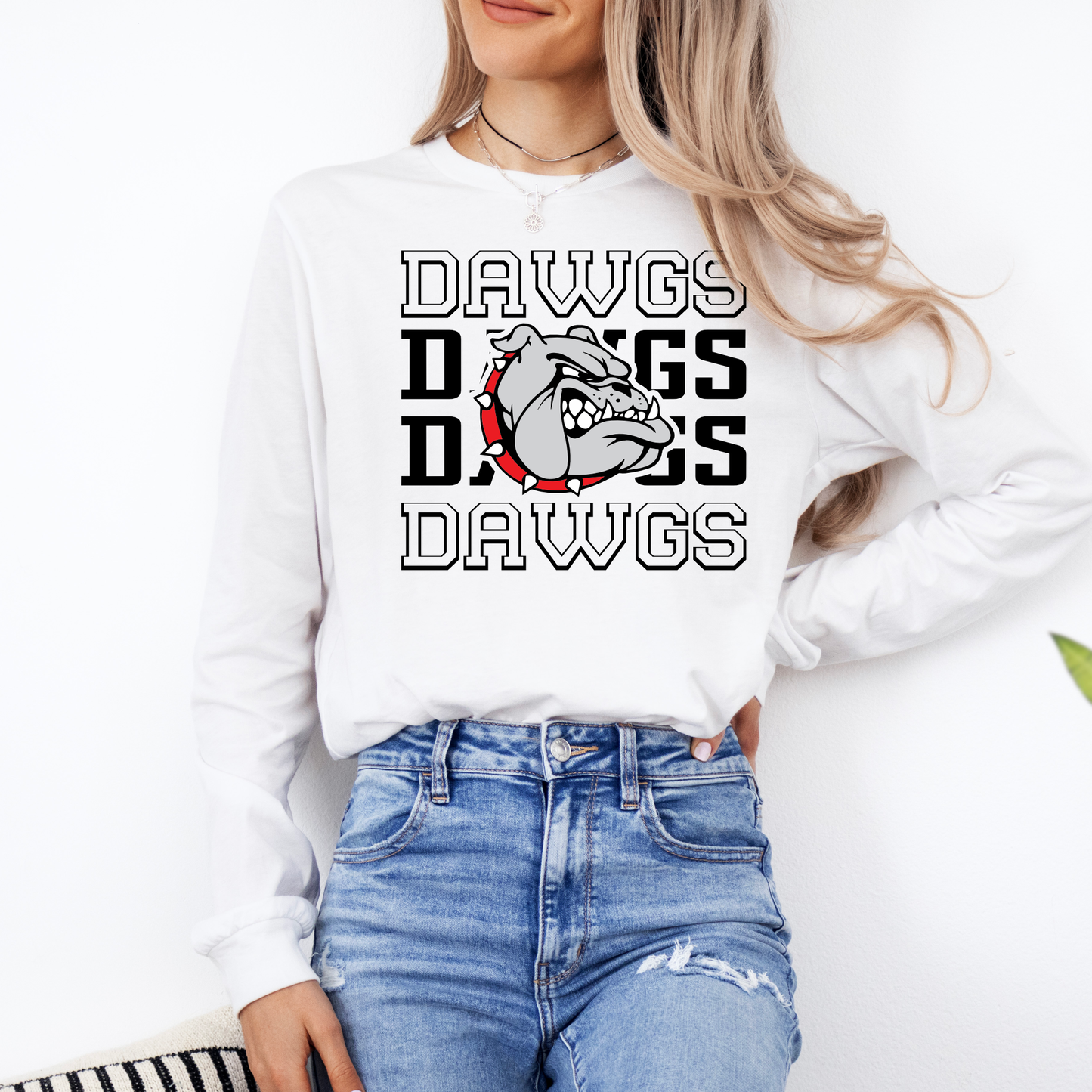 Dawgs | Fontainebleau High | Bulldogs | B&C Long Sleeve