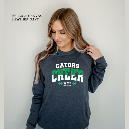 Youth & Adult | Gators Cheer MYB | Madisonville Youth Boosters | Cheerleading | Sweatshirt