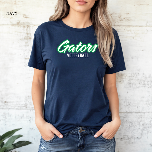 Gators Logo Volleyball | Madisonville Youth Boosters | MYB | Adult T-shirt