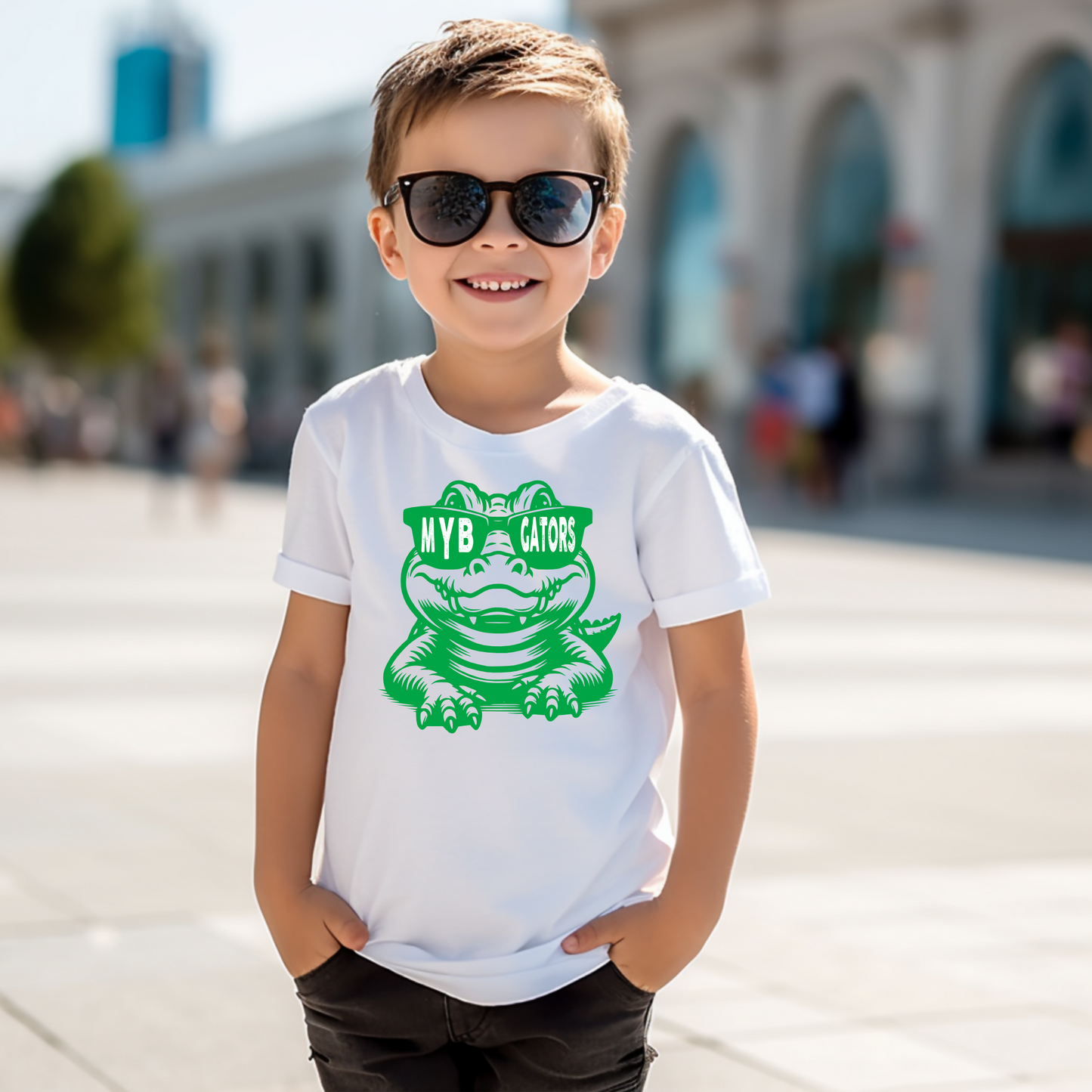 MYB Gators with Sunglasses | Youth & Toddler Tee