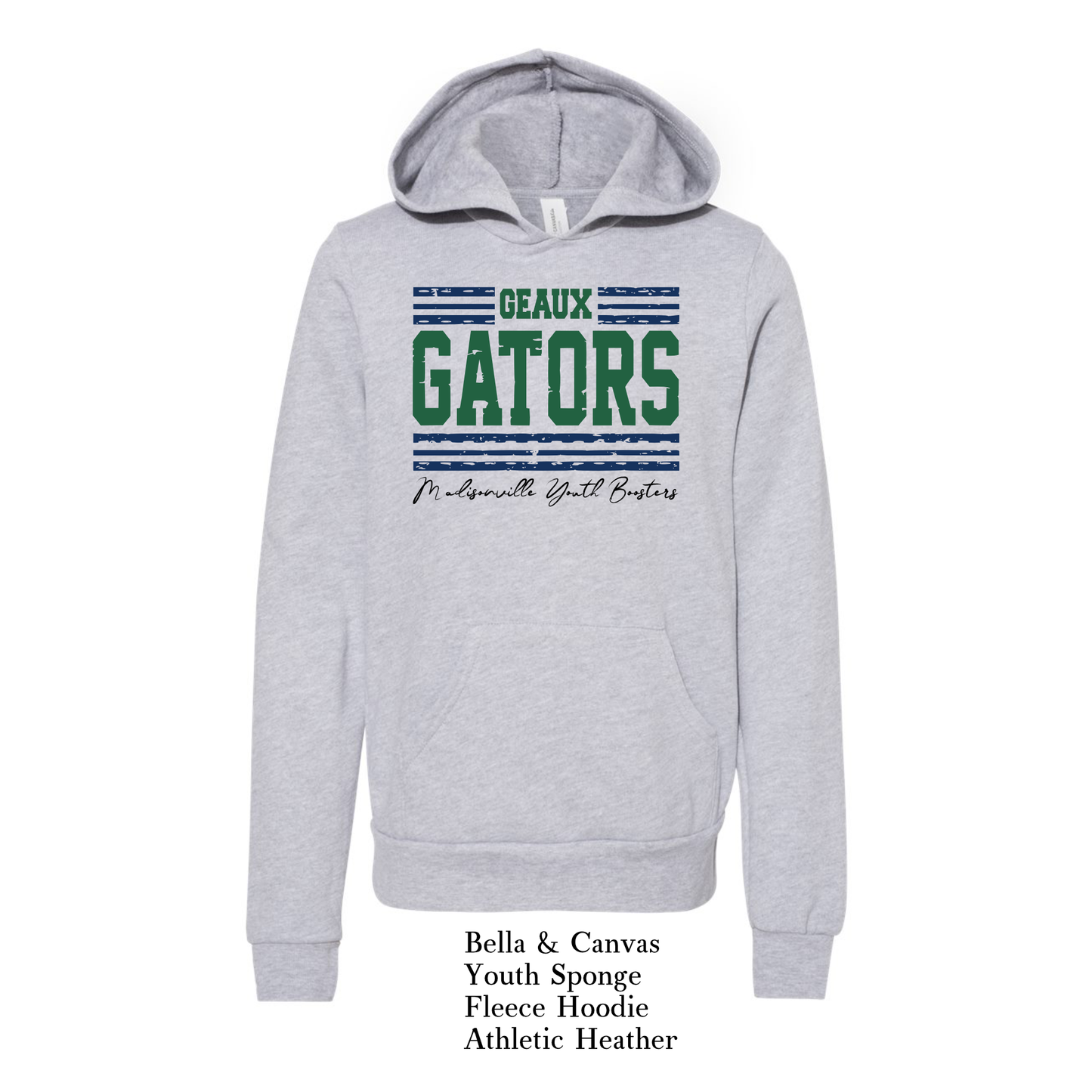 Geaux Gators | MYB | Madisonville Youth Boosters | Youth Hoodie | Official Merch