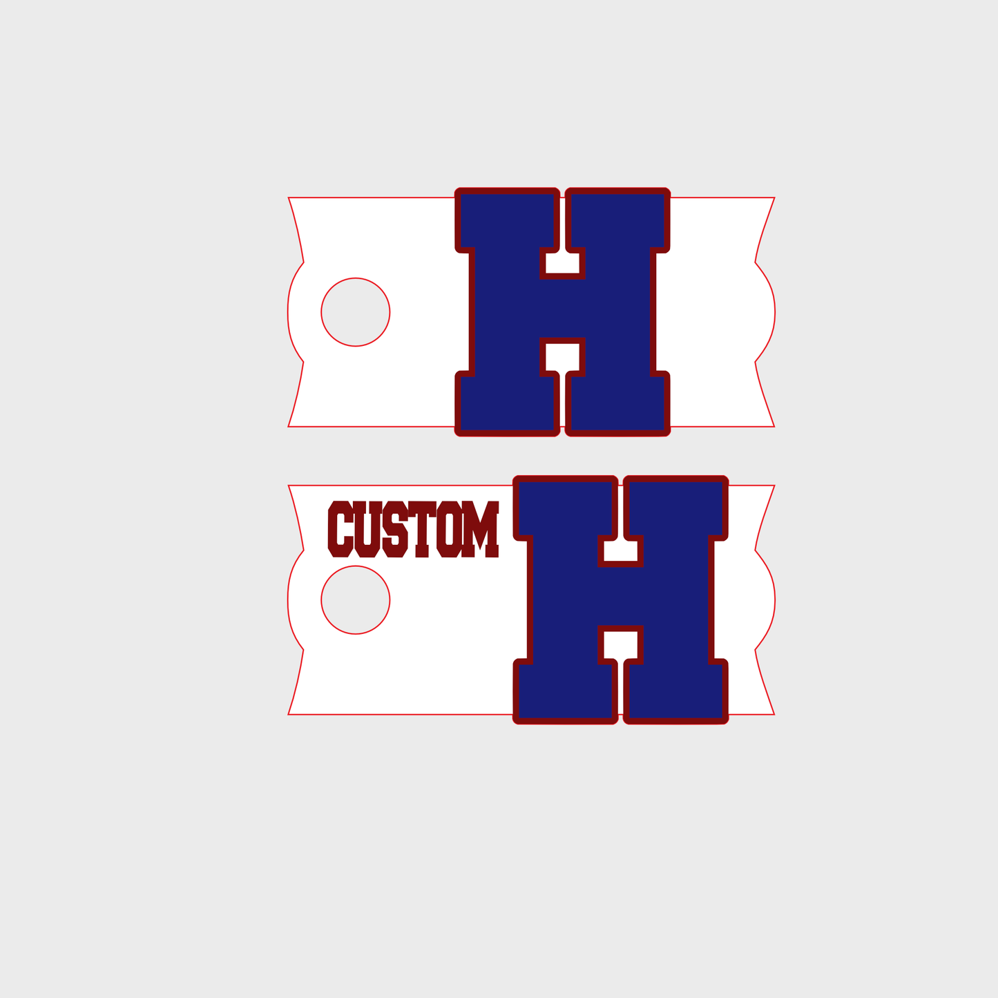 Hannan High School Cup Topper | Hawks | Cup Topper | Quencher H2.0 (Design Concept)