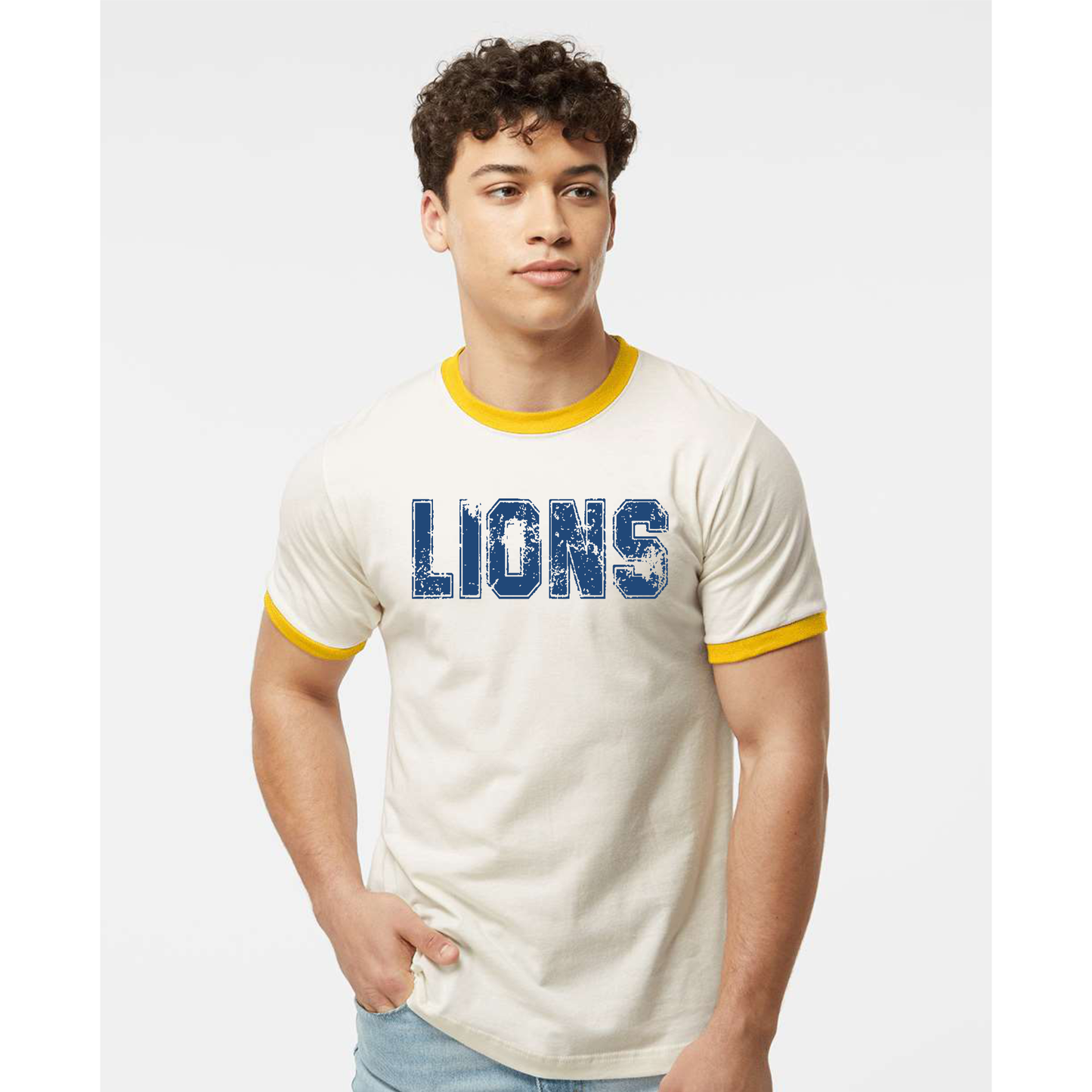 Covington High | Lions | Ringer Tee