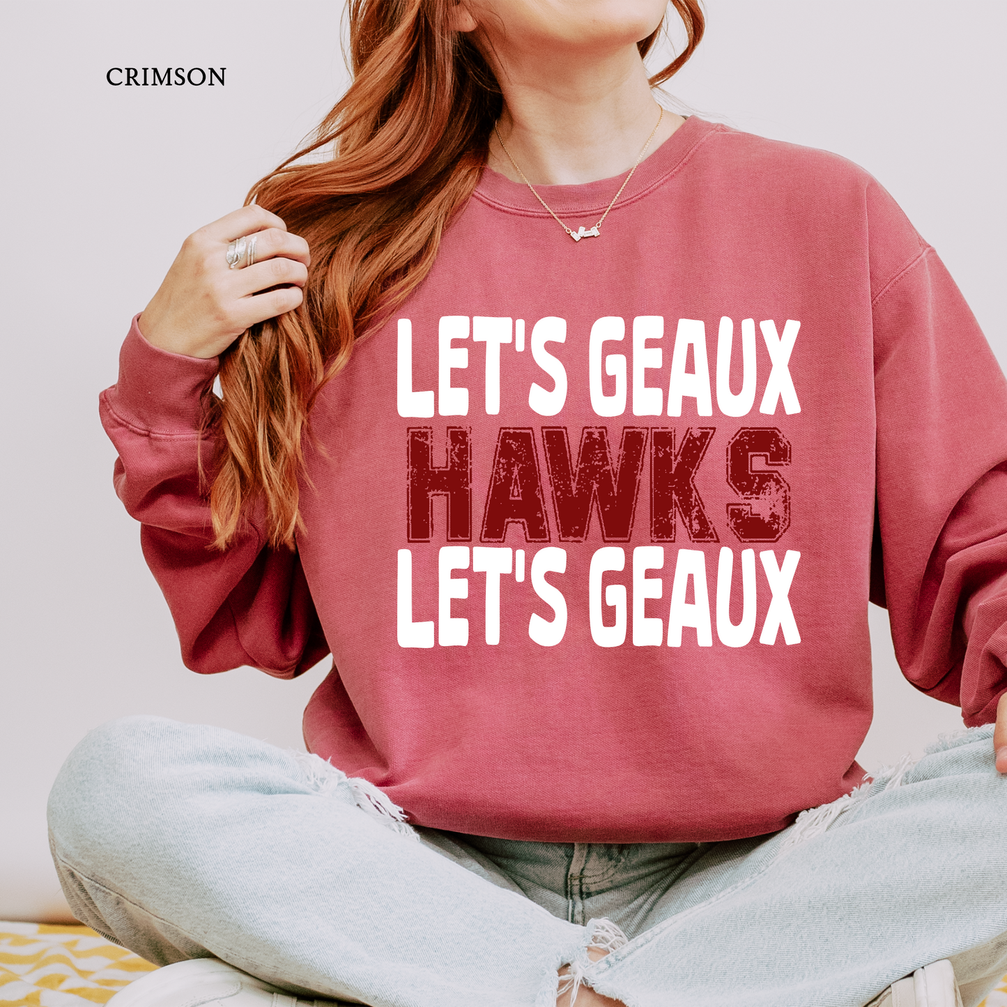 Archbishop Hannan | Hawks | Hannan High | Comfort Colors Sweatshirt