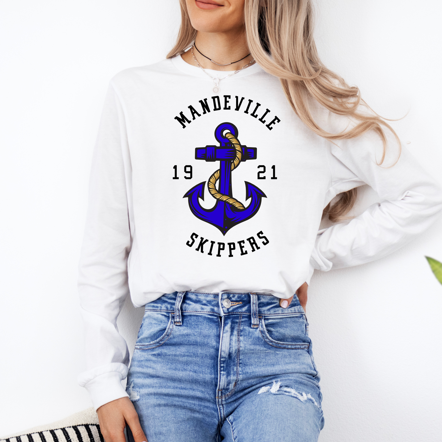 1921 | Skippers | Mandeville High | B&C Long Sleeve