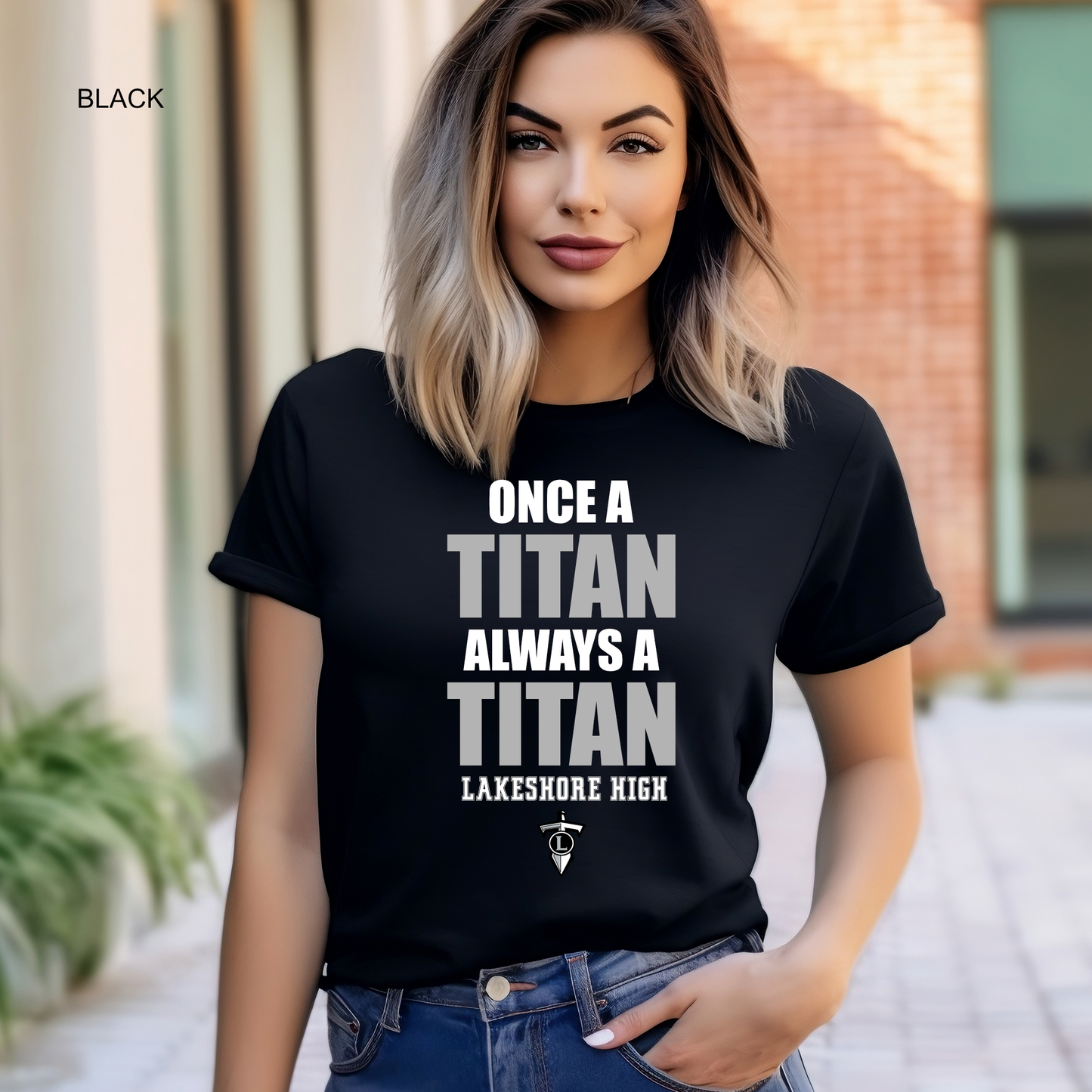 Once a Titan, Always a Titan | Lakeshore High | Short Sleeve