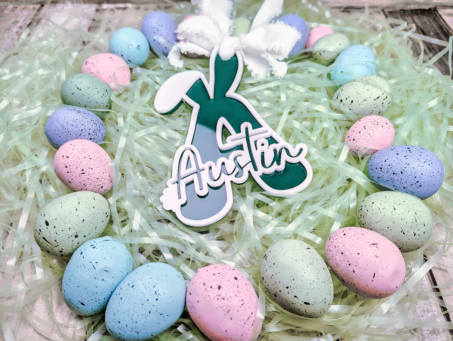 Custom Easter Tags | Easter Basket Tags | Bunny Tags | Name Tags