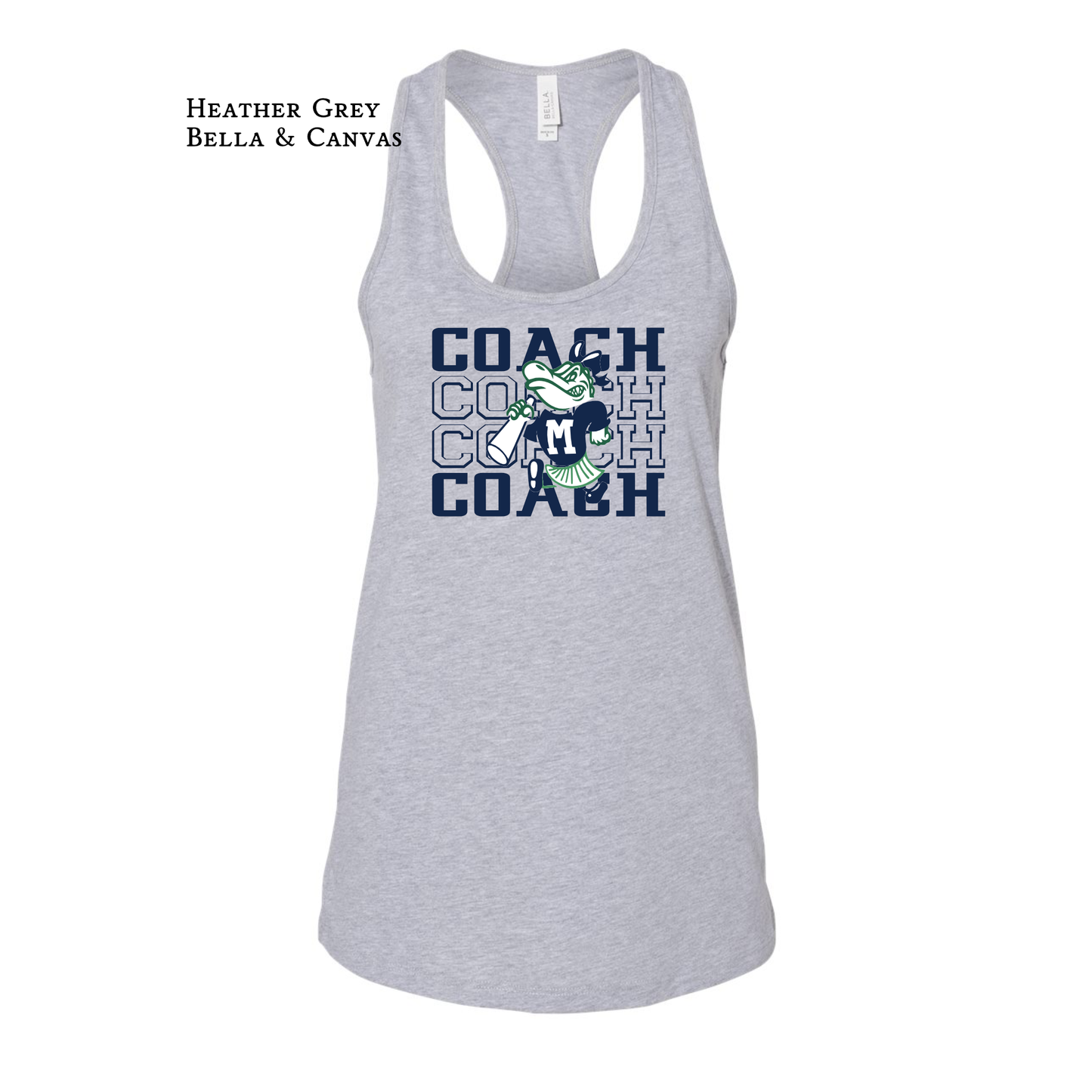 Cheer Coach | MYB | Gators  | Cheerleading | Racerback Tank