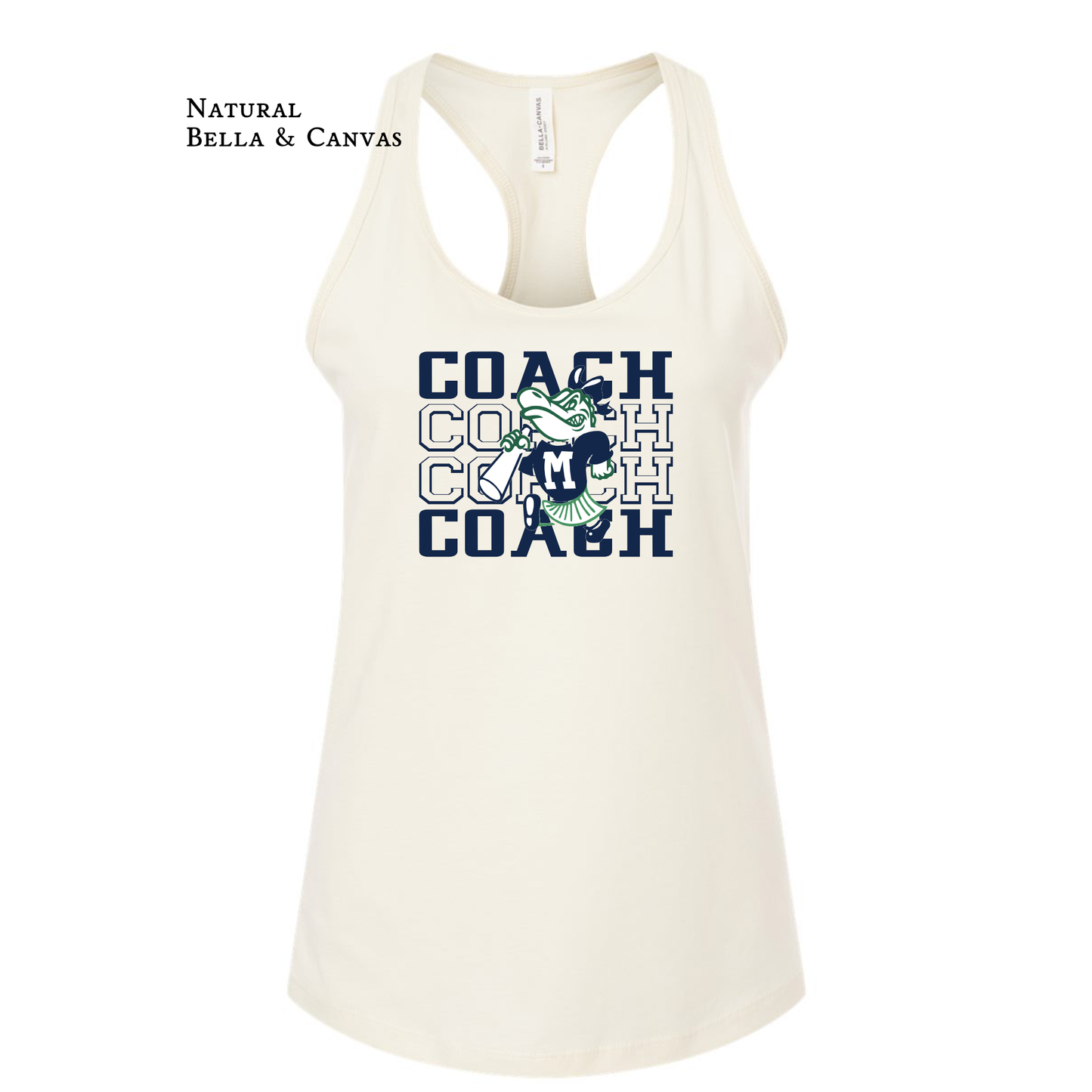 Cheer Coach | MYB | Gators  | Cheerleading | Racerback Tank