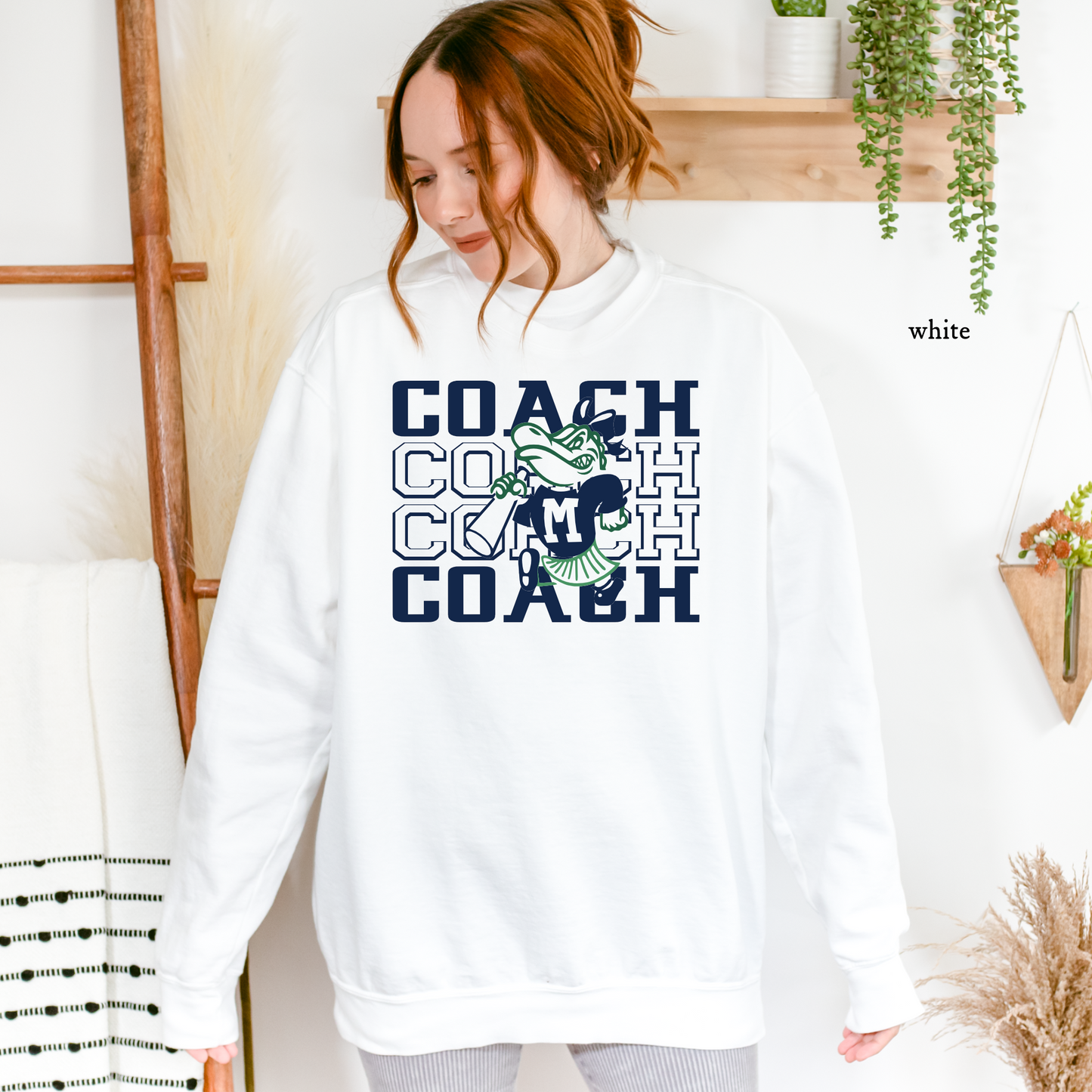 Cheer Coach | MYB | Gators | Cheerleading | Comfort Colors Sweatshirt