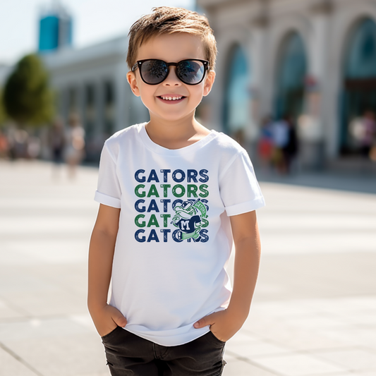 MYB Gators with Gator Flag Mascot | Madisonville Youth Boosters | Toddler & Youth