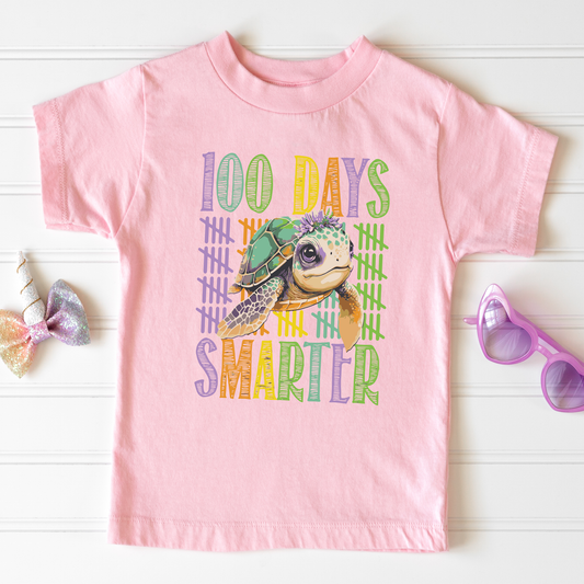 Sea Turtle 100 Days of School | Girlie Sea Turtle | Youth | Adult