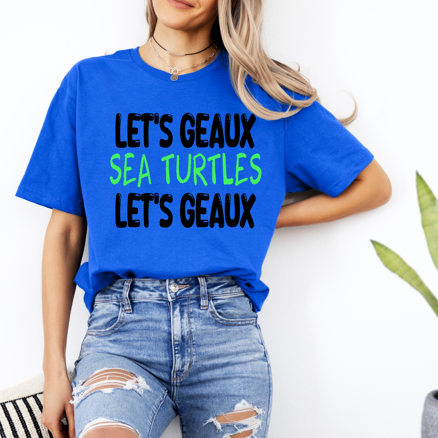 Let's Geaux Let's Geaux| Sea Turtles | Lancaster | Short Sleeve