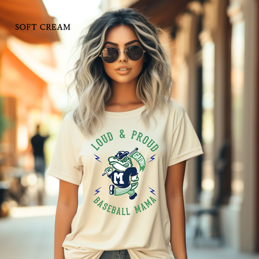 Loud & Proud Baseball Mama | Gators | Madisonville Gators