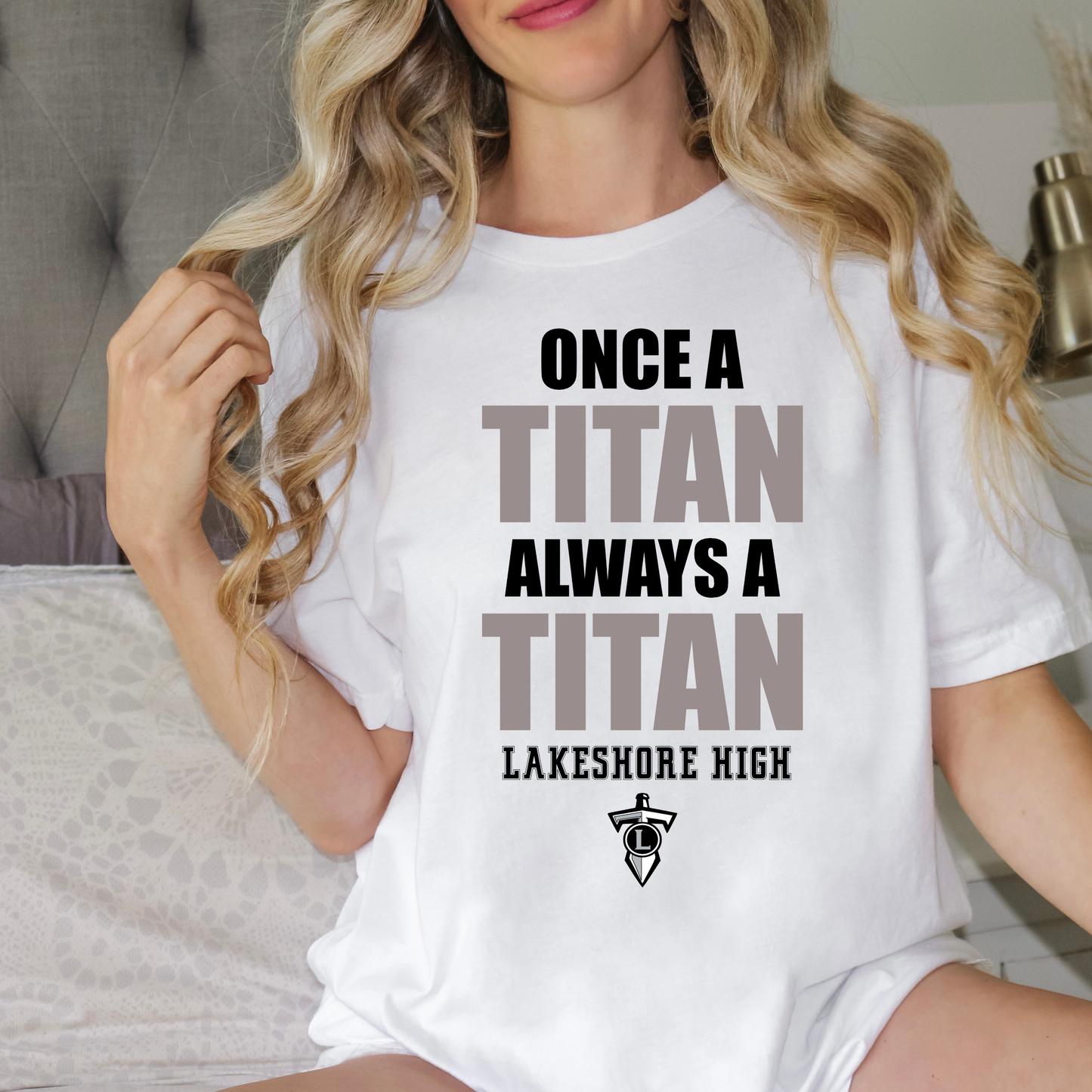 Once a Titan, Always a Titan | Lakeshore High | Short Sleeve