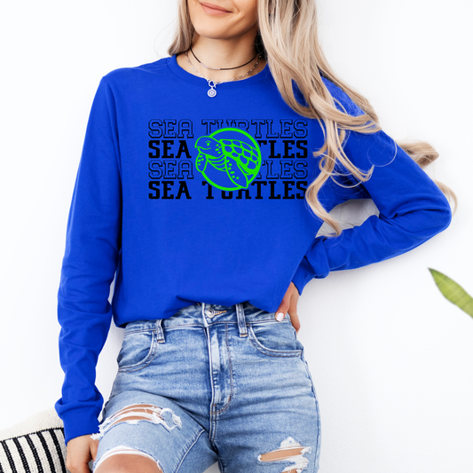 Sea Turtles | Lancaster Elementary | B&C Long Sleeve