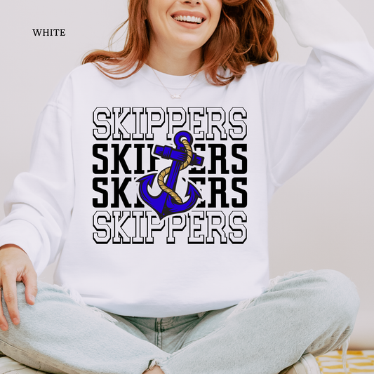 Skippers | Mandeville High | Comfort Colors Sweatshirt