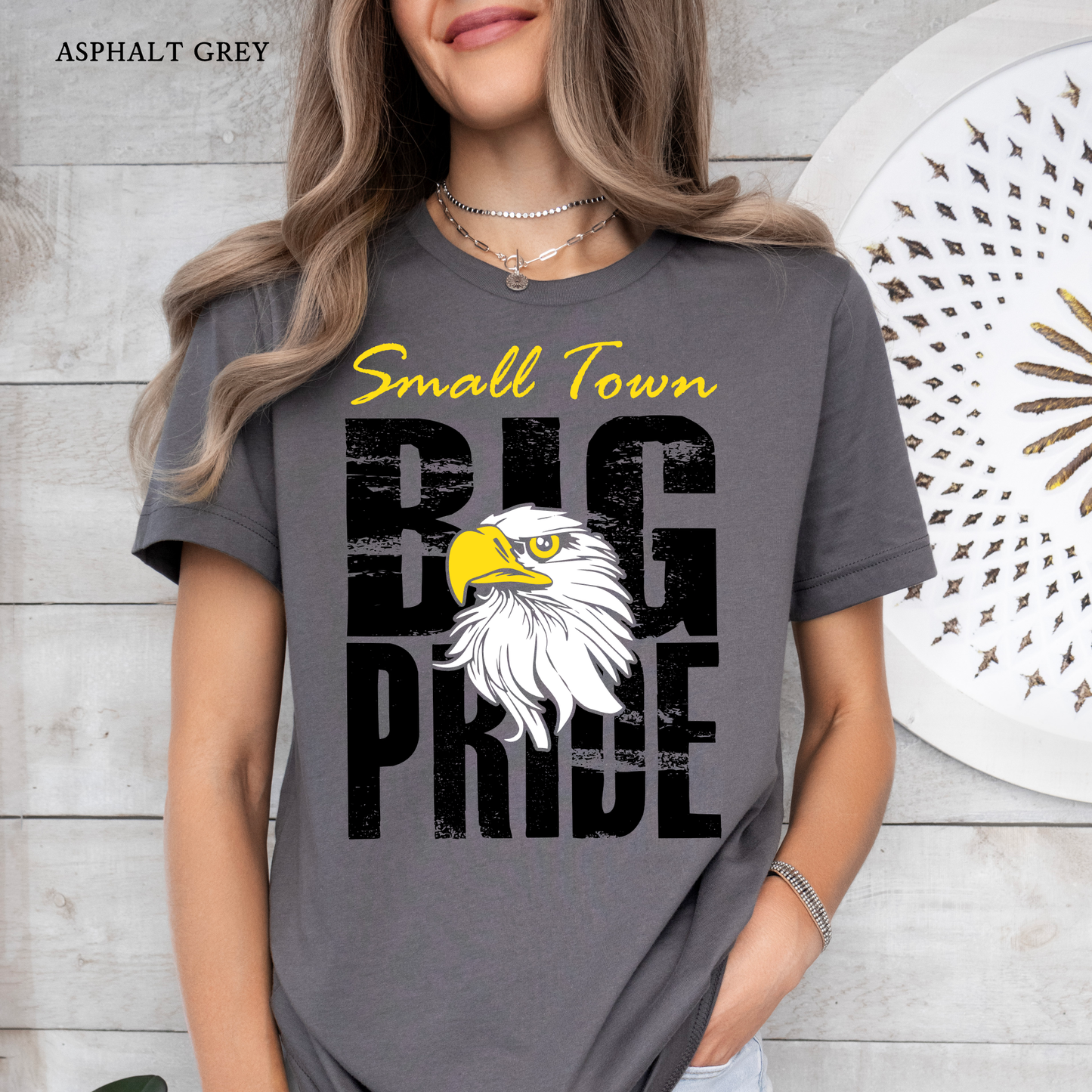 Small Town Big Pride | Eagles Pride | Madisonville Jr. High | MJH | Short Sleeve