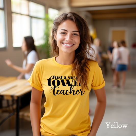 Small Town Teacher | School Colors Option