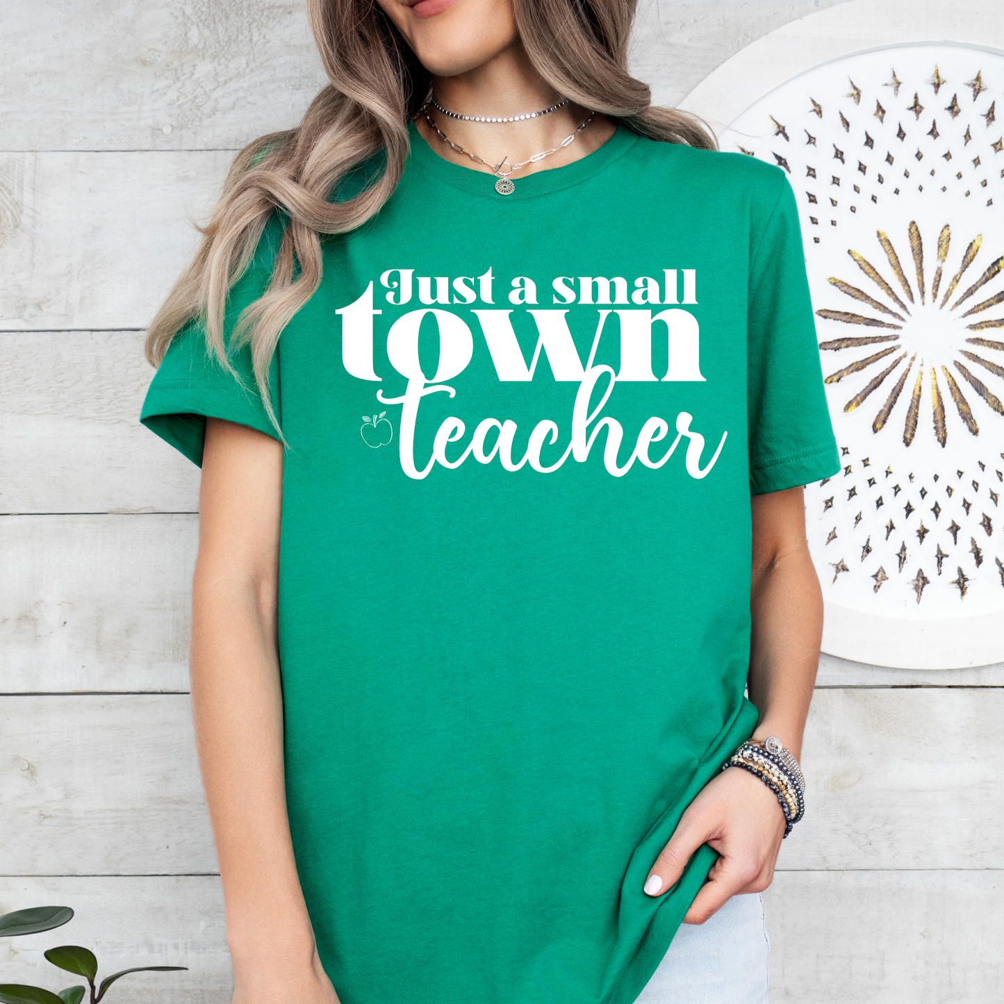 Small Town Teacher | School Colors Option