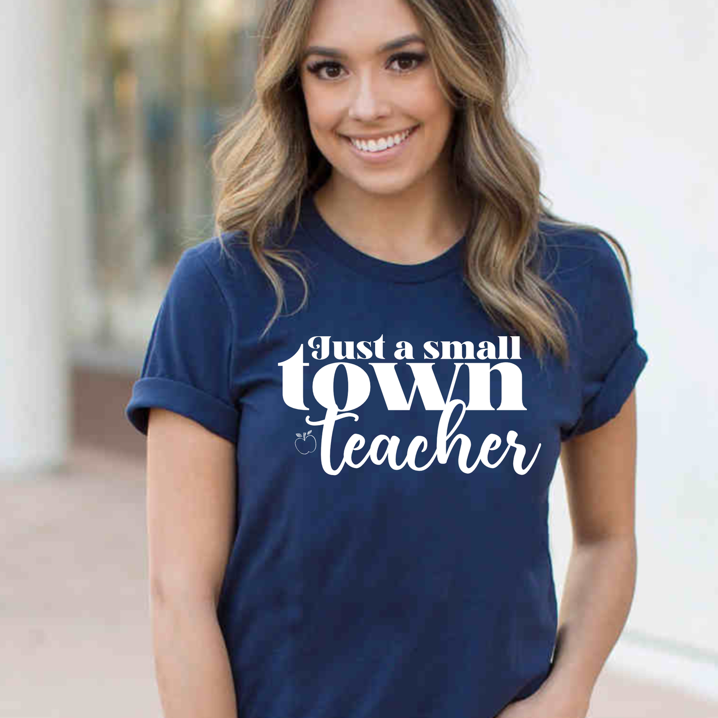 Small Town Teacher | School Colors Option