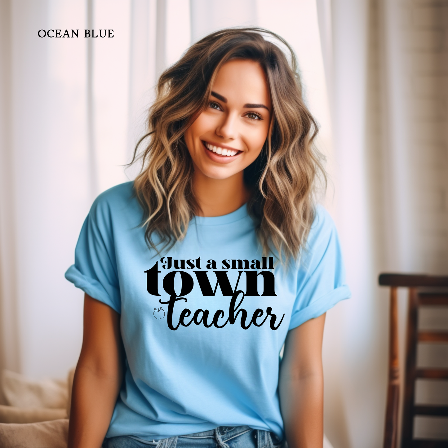 Small Town Teacher | School Colors Option