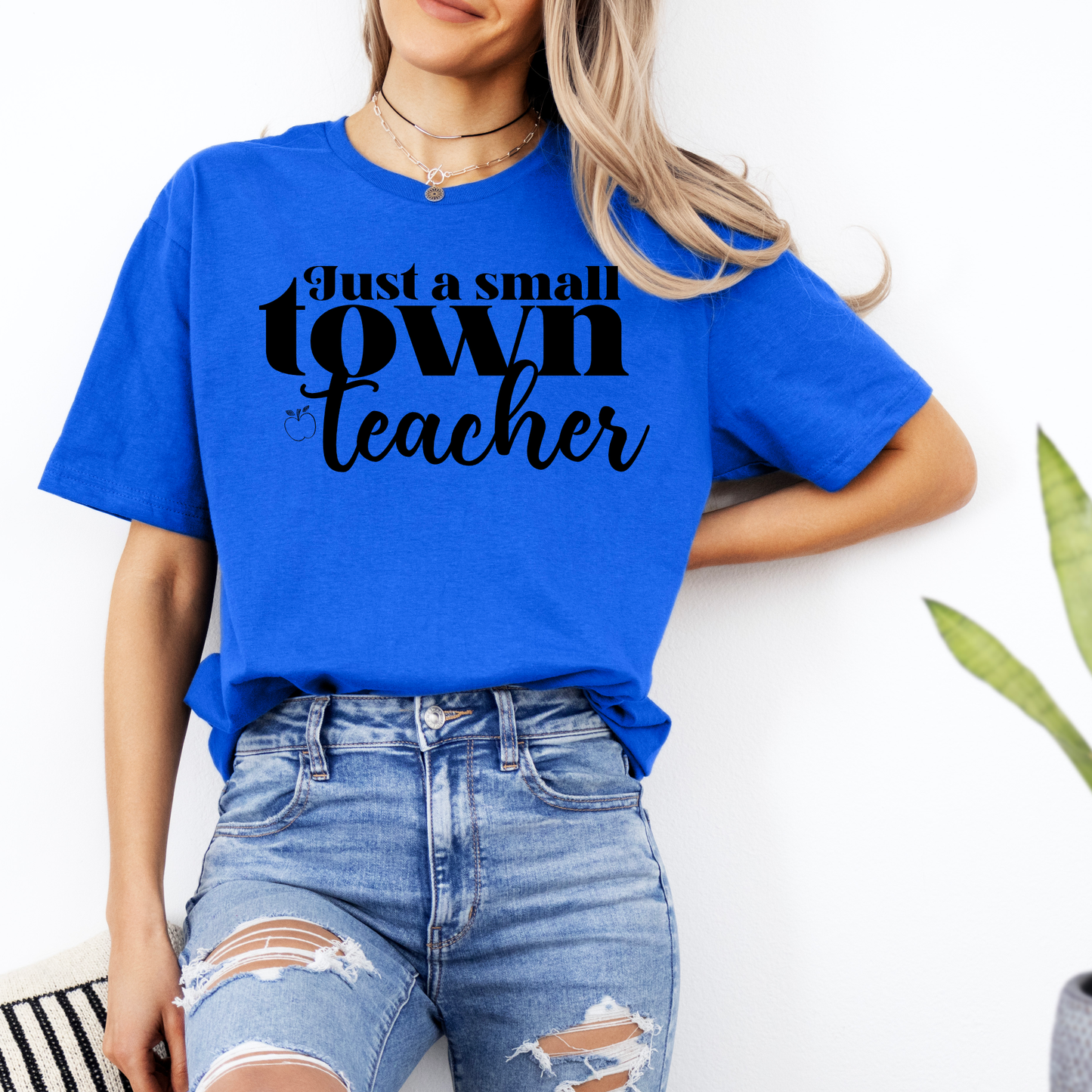 Small Town Teacher | School Colors Option