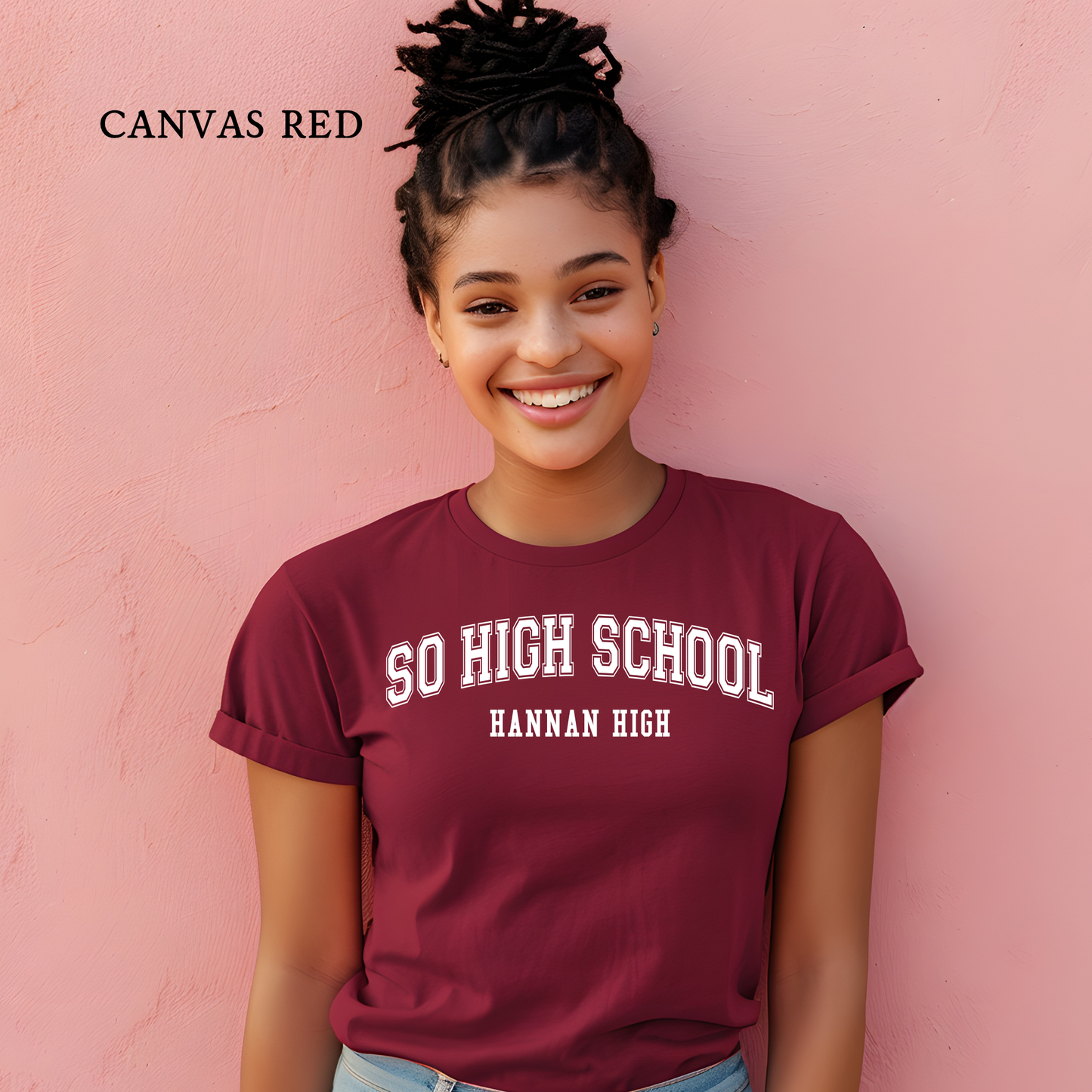 So High School | Hawks | Hannan High | Bella & Canvas Unisex Short Sleeve