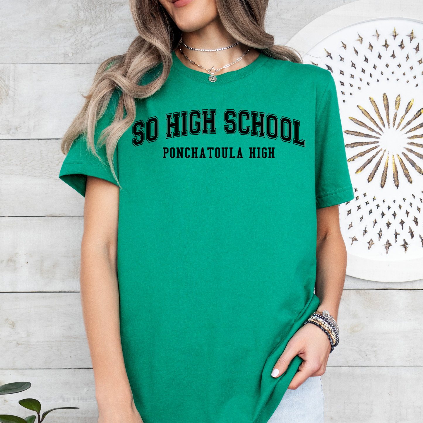 So High School | Ponchatoula High | Green Wave | Short Sleeve