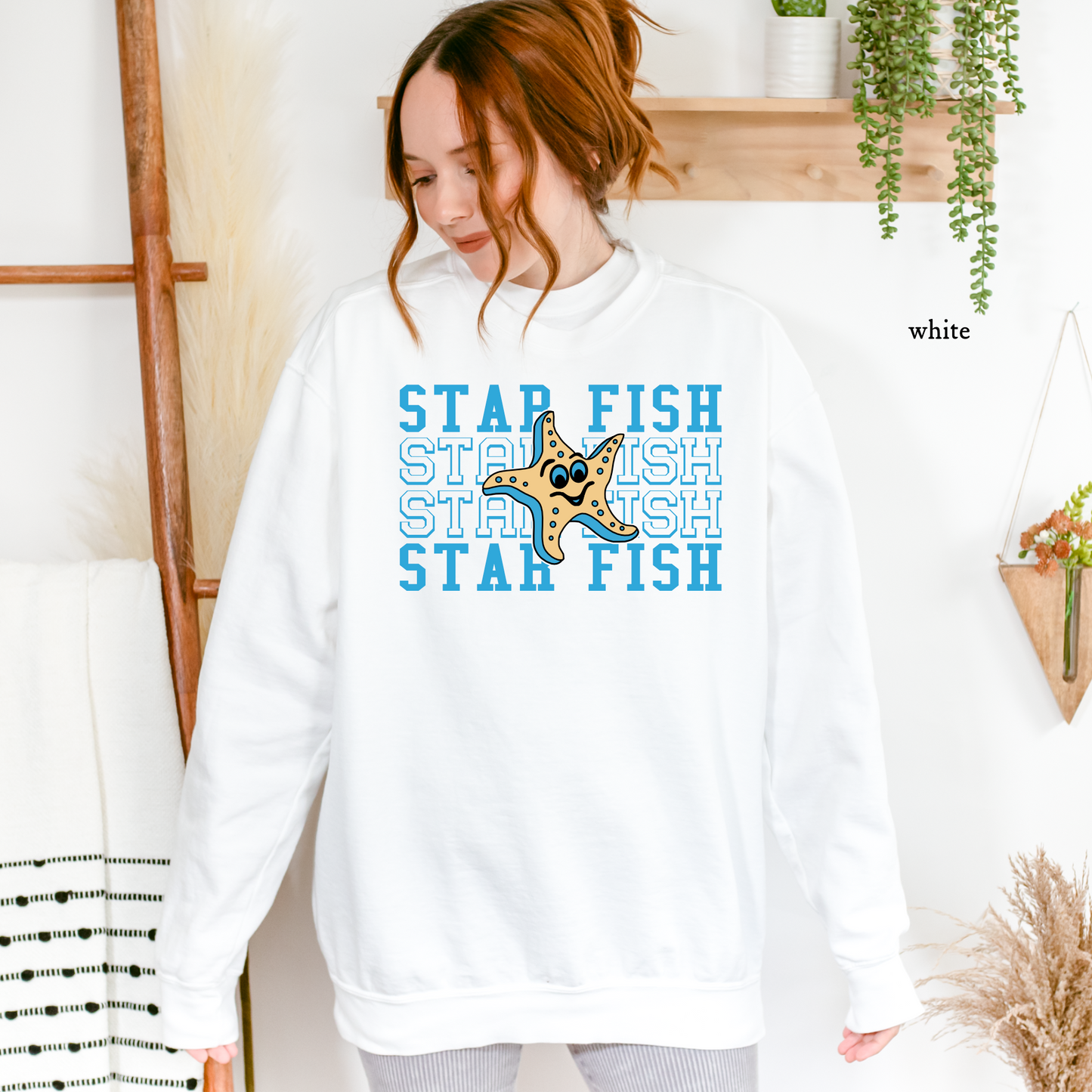 Star Fish Star Fish | Marigny Elementary | Comfort Colors Sweatshirt