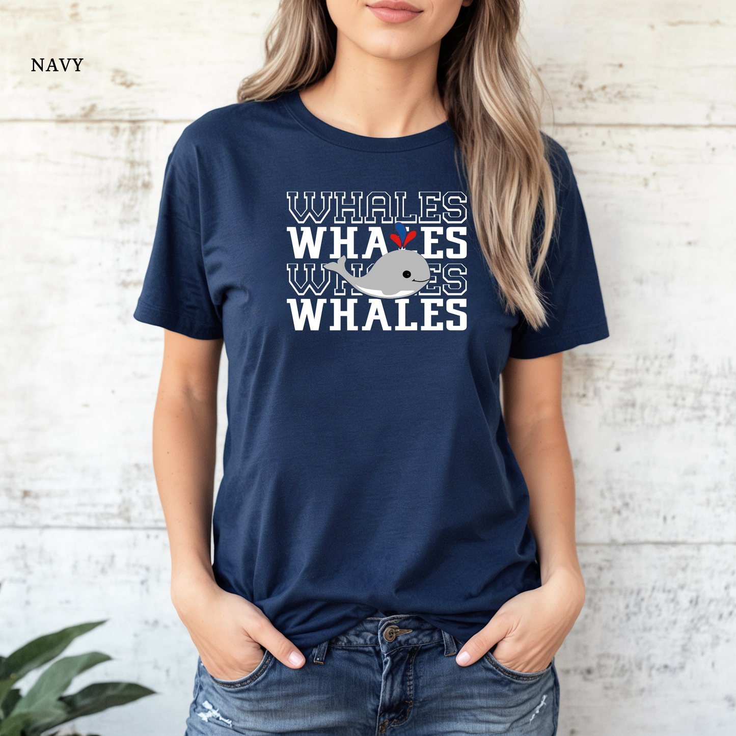 Whales Whales | Mandeville Elem. | Short Sleeve