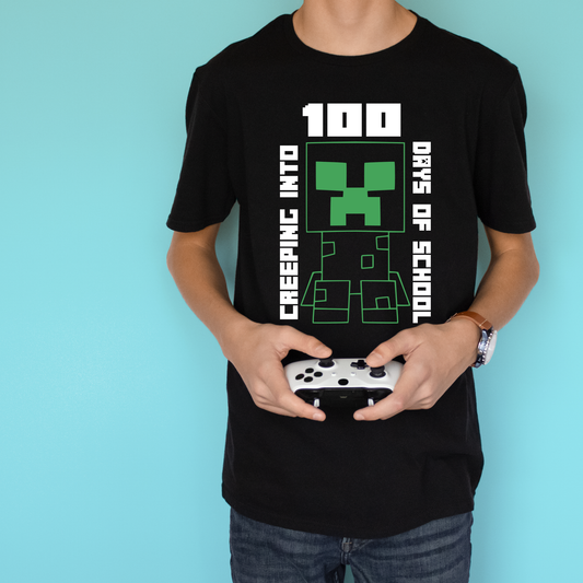 Creeping into 100 days | 100 Days of School | Gamer