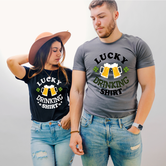 Lucky Drinking Tee | St. Patrick's Day